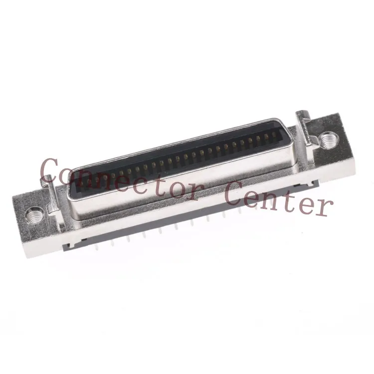 MDR SCSI коннектор 1 27 мм 50POS прямой 180 градусов|scsi cable connector|scsi connector pinsscsi converter |