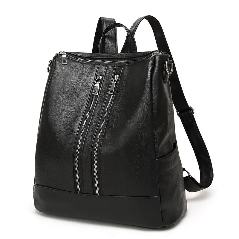 Rugtas PU Mochila couro мужская сумка-рюкзак марка Back Pack Bolsa Упаковка бизнес plecak Zaino SAC DOS Femme