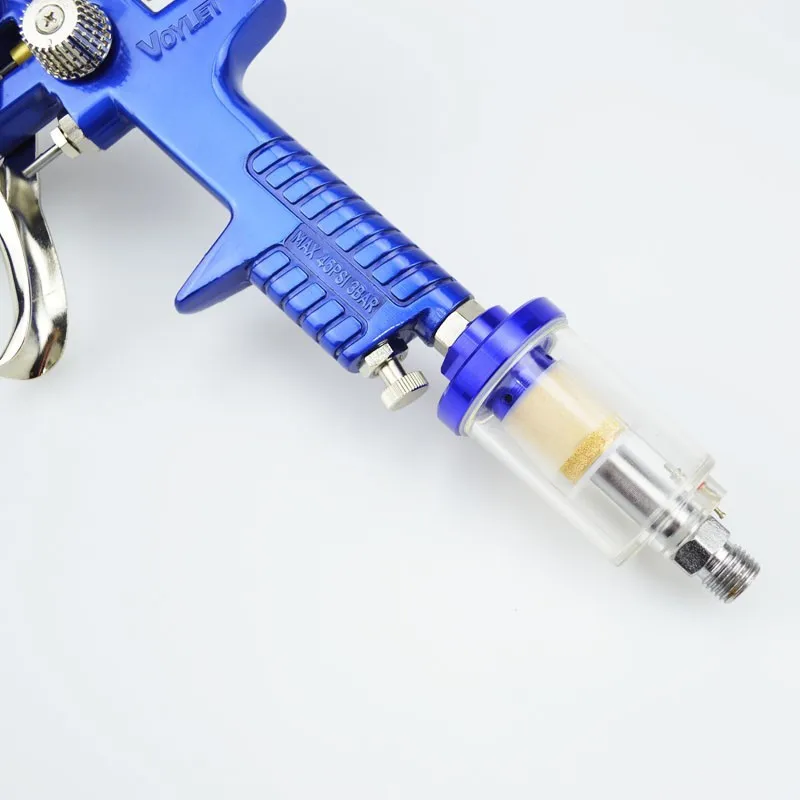 

New Spray Gun 1/4" Air Line Mini Filter Water Trap Clear Painting Moisture Spray Gun Paint Filter, Painting Tools Pneumatic Tool