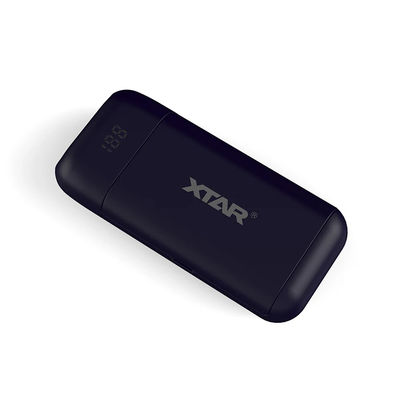 XTAR 18650 power Bank зарядное устройство PB2 3,6 В/3,7 в li-ion/IMR/INR/ICR 18650 портативный USB светодиодный аккумулятор зарядное устройство DIY power Bank