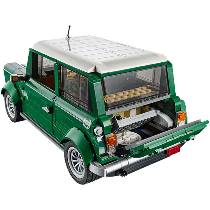 Mailackers Legoing Technic 21002 MINI Cooper 1108 шт. Набор строительных блоков игрушки для детей Legoings