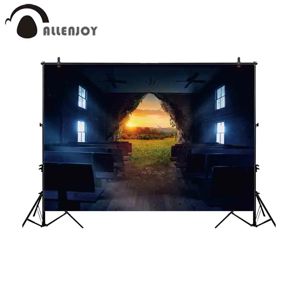 Allenjoy фон для фотостудии пустая церковь открытие красивый пейзаж фотосъемки |