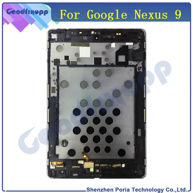 100% Tested 8.9" Table LCD Screen Replacement For HTC Google Nexus 9 LCD with Digitizer Touch Screen Assembly With Frame