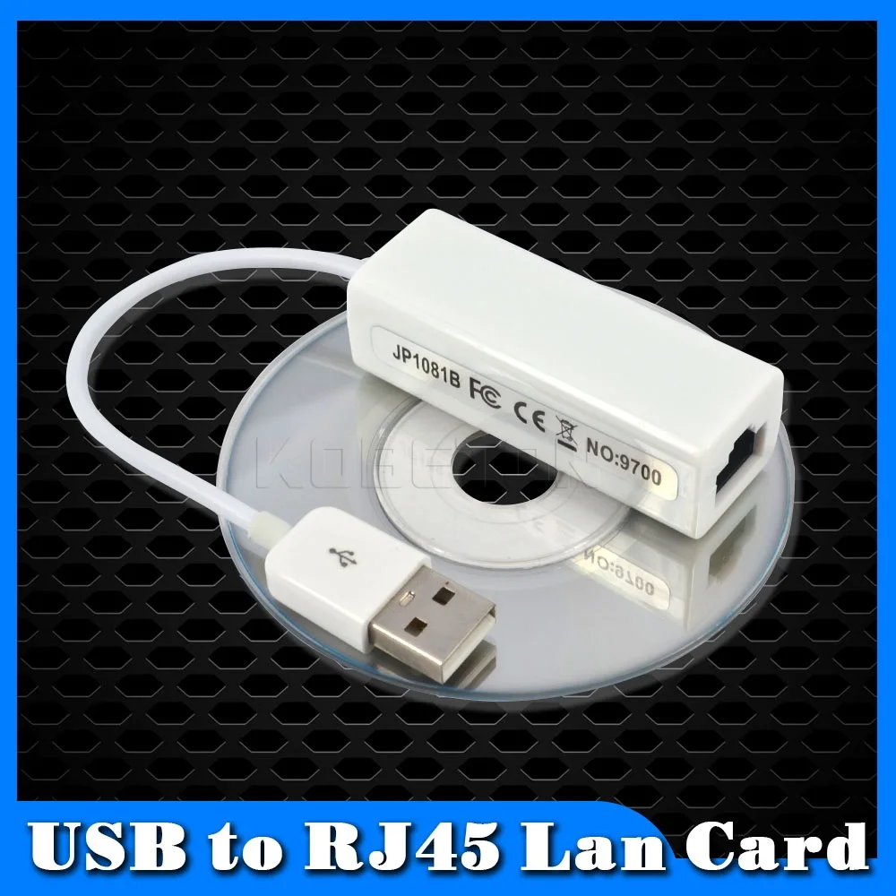 Высокоскоростной сетевой адаптер KEBETEME USB 2 0 к RJ45 LAN 10/100 для ПК/windows 7 ноутбука