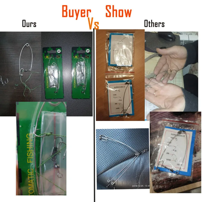 Автоматический пружинный рыболовный крючок 2 шт./лот механизм из нержавеющей