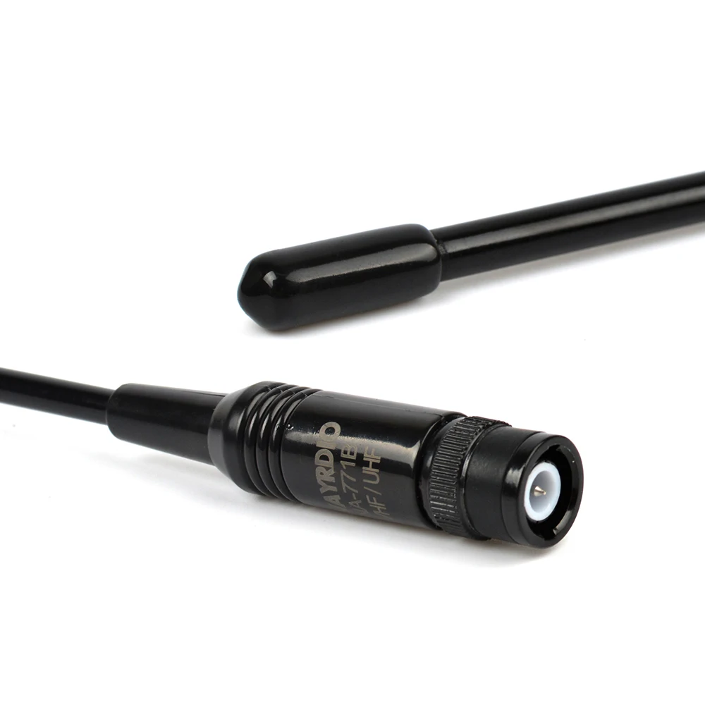 

10PCS HYS NA-771B BNC FRP Multicolor Walkie Talkie Antenna Dual Band 144/430MHz Handheld Two Way Radio Antenna Vertex 734 HR146