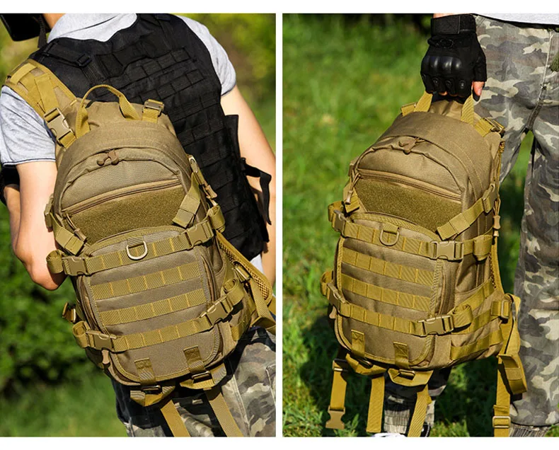 25л тактическая сумка Военный Рюкзак Molle мужские дорожные сумки Открытый Фанни Охота Кемпинг Рюкзак армейский походный мешок тактик XA107WA