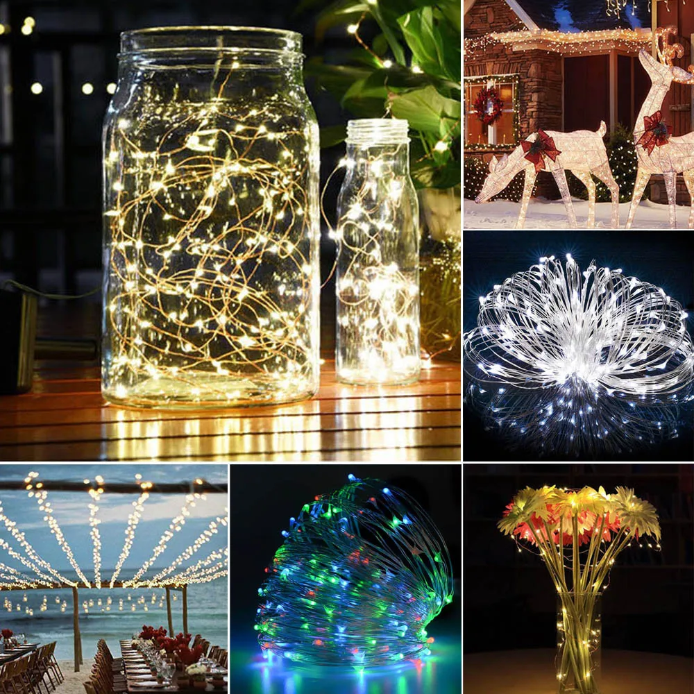 20 м 200LED Солнечная гирлянда Рождественские Свадебные украшения * natal navidad