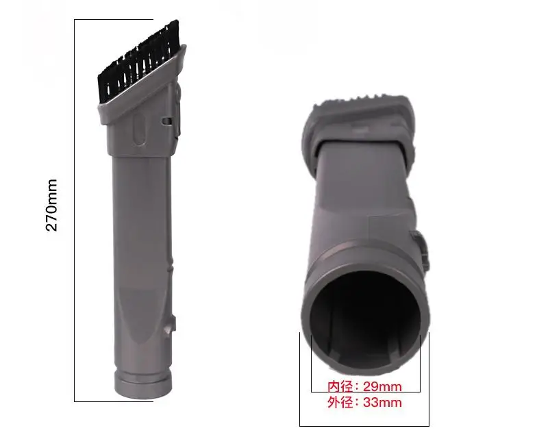 2 in1 прикрепление щетины Головка форсунки Кисточки для Dyson dc49 dc59 DC62 V6 dc52 dc54 DC26 dc37 DC45