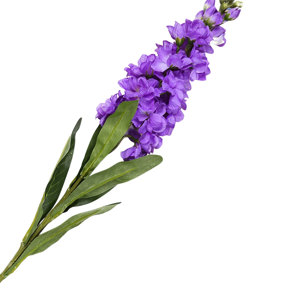 I 80 см искусственные фиолетовые цветы Delphinium DIY Орхидея ткань поддельные цветы букет вечерние свадебные украшения дома сада - Цвет: I