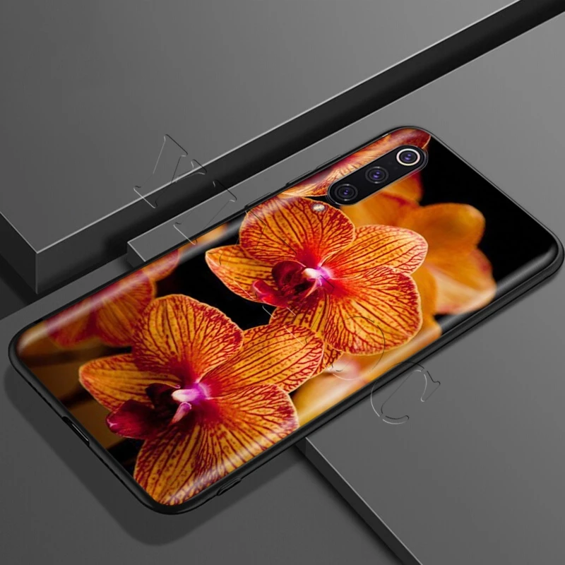 Орхидея цветы эстетика чехол для Xiaomi Redmi Note 4 4x 4A 5 5A 6 7A 8 8T Pro Prime Plus K20 K30 Poco X2|Бамперы|