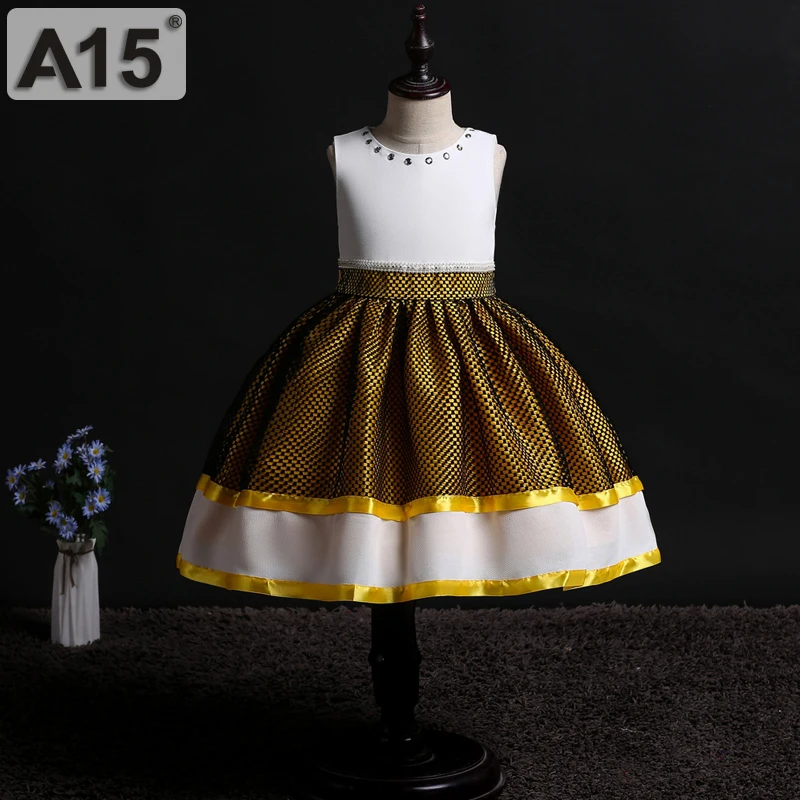 Princess Dress Girls Costumes Red Big Teen Dresses for Kids Bridesmaid Children Summer 2019 Wedding Party 8 10 | Детская одежда и