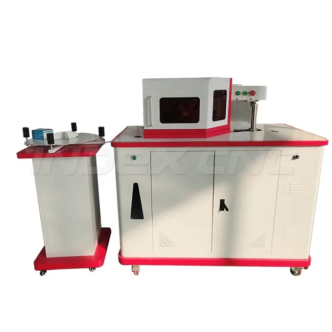 INB6150 алюминиевый Канал Письма CNC гибочный станок для плоского алюминия с отделкой