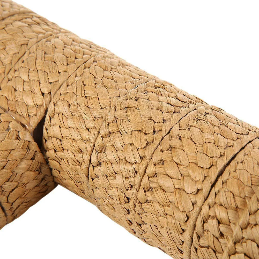 Playing Hamster Tunnel Funny Pet Supplies Cave Natural Grass Small Animal Hedgehog House Toy Summer Guinea Pig Hand Woven Tubes | Дом и сад
