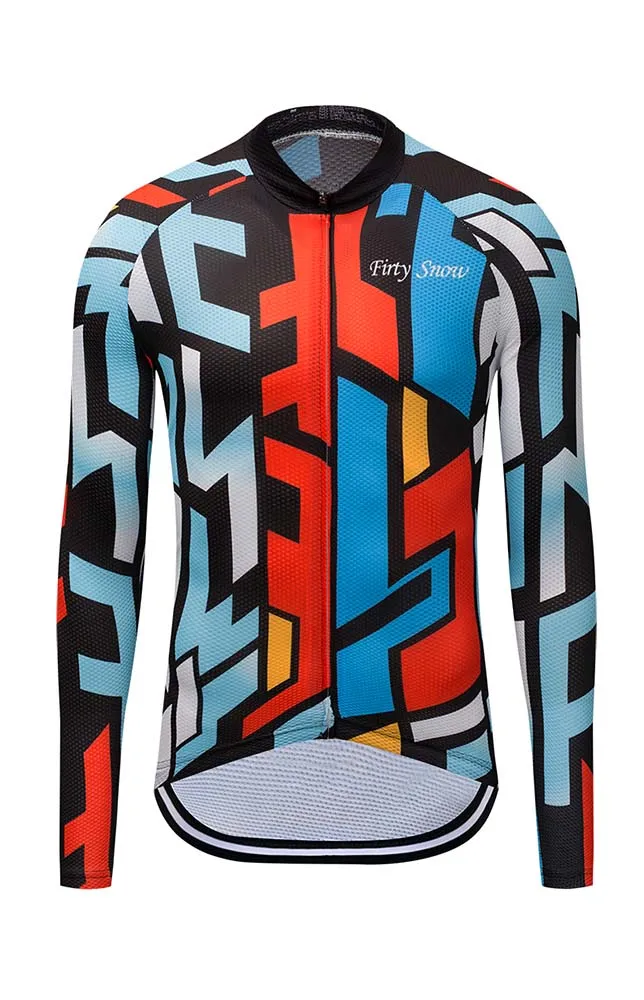 only jersey Комплект из Джерси для велоспорта, Мужская Зимняя Теплая Флисовая одежда для велоспорта, одежда для горного велосипеда, костюм для триатлона, спортивная одежда, облегающий костюм - Цвет: only jersey