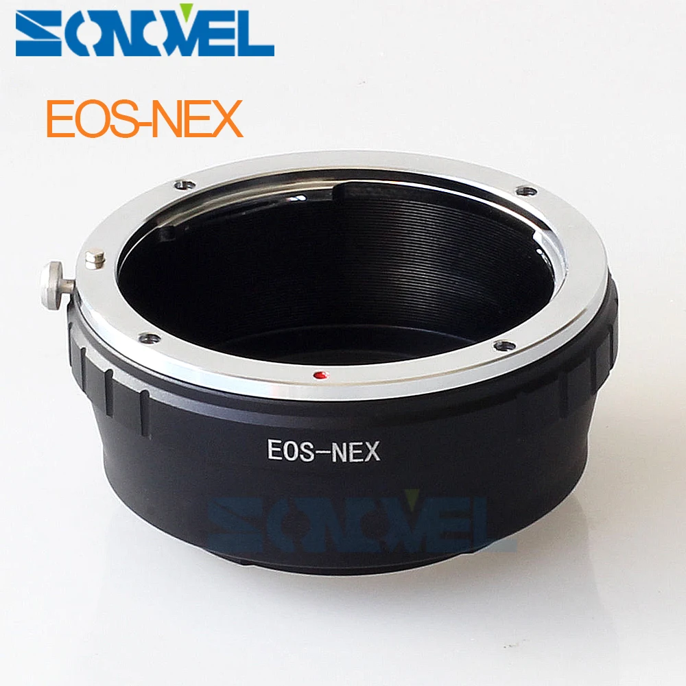 Кольцо адаптер для объектива Canon EOS Φ Mount Lens to SONY NEX E Camera EF S/6 7 5R A6500 A6300 A6000|lens adapter