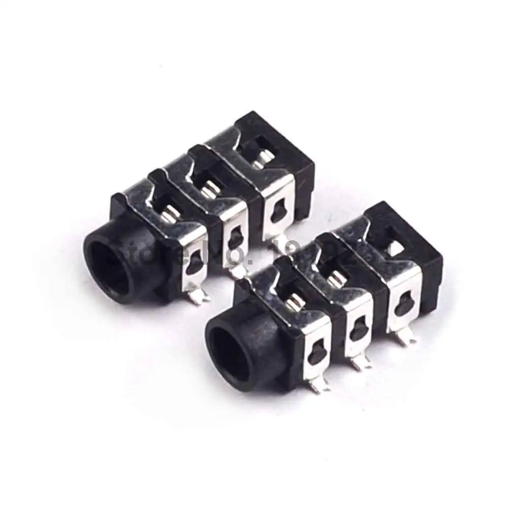 10 шт. 3 5 мм 6Pin SMD стерео наушники Аудио разъем для наушников аудио PJ313 секции 6 pin|jack