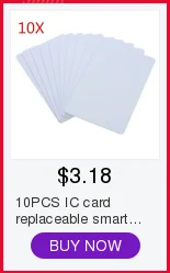5 шт./10 шт. UID IC карта Сменные смарт-брелоки клон карта для 1K S50 MF1 RFID 13,56 МГц блок контроля доступа 0 секторный записываемый