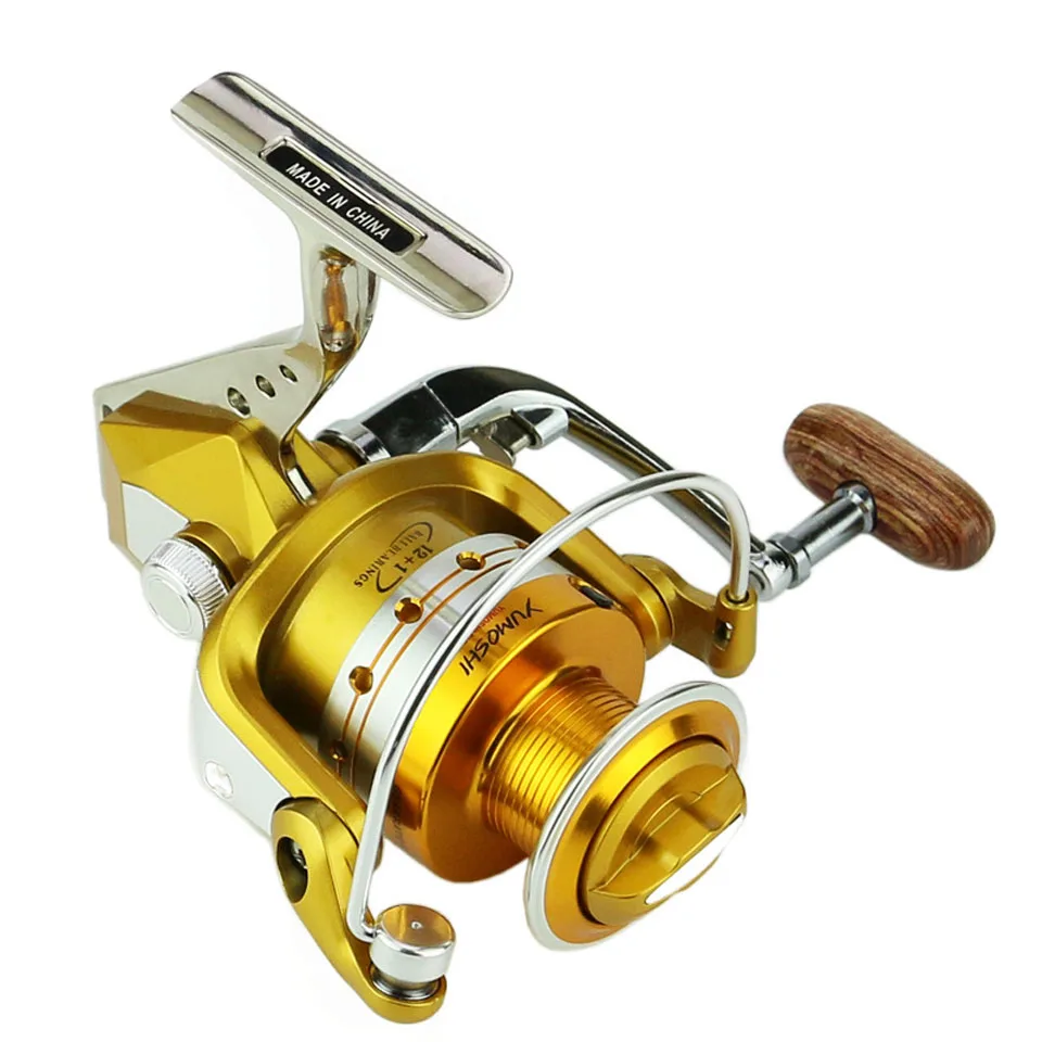 WALK FISH рыболовная Катушка 12 + 1BB 5 5: 1 спиннинговая Рыболовная катушка для ловли