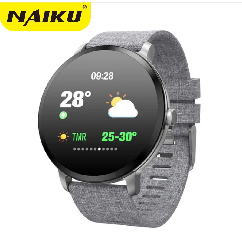 Умные часы NAIKU V11 IP67 водонепроницаемые с закаленным стеклом фитнес трекер для