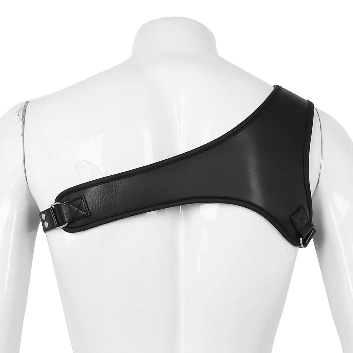 Мужской ремень для нижнего белья кожаный регулируемый пояс на одно плечо хит