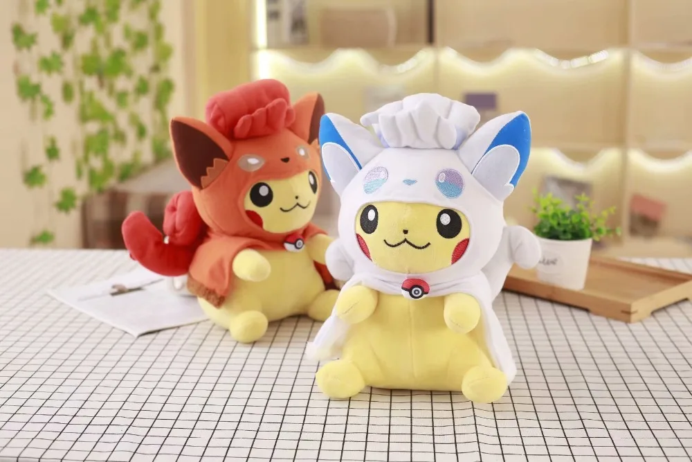 30 см Lapras eevee Fennekin Marowak Psyduck Плюшевые игрушки прекрасный Аниме Кукла коллекция хобби мягкая качественная мягкая игрушка подарок для девушки