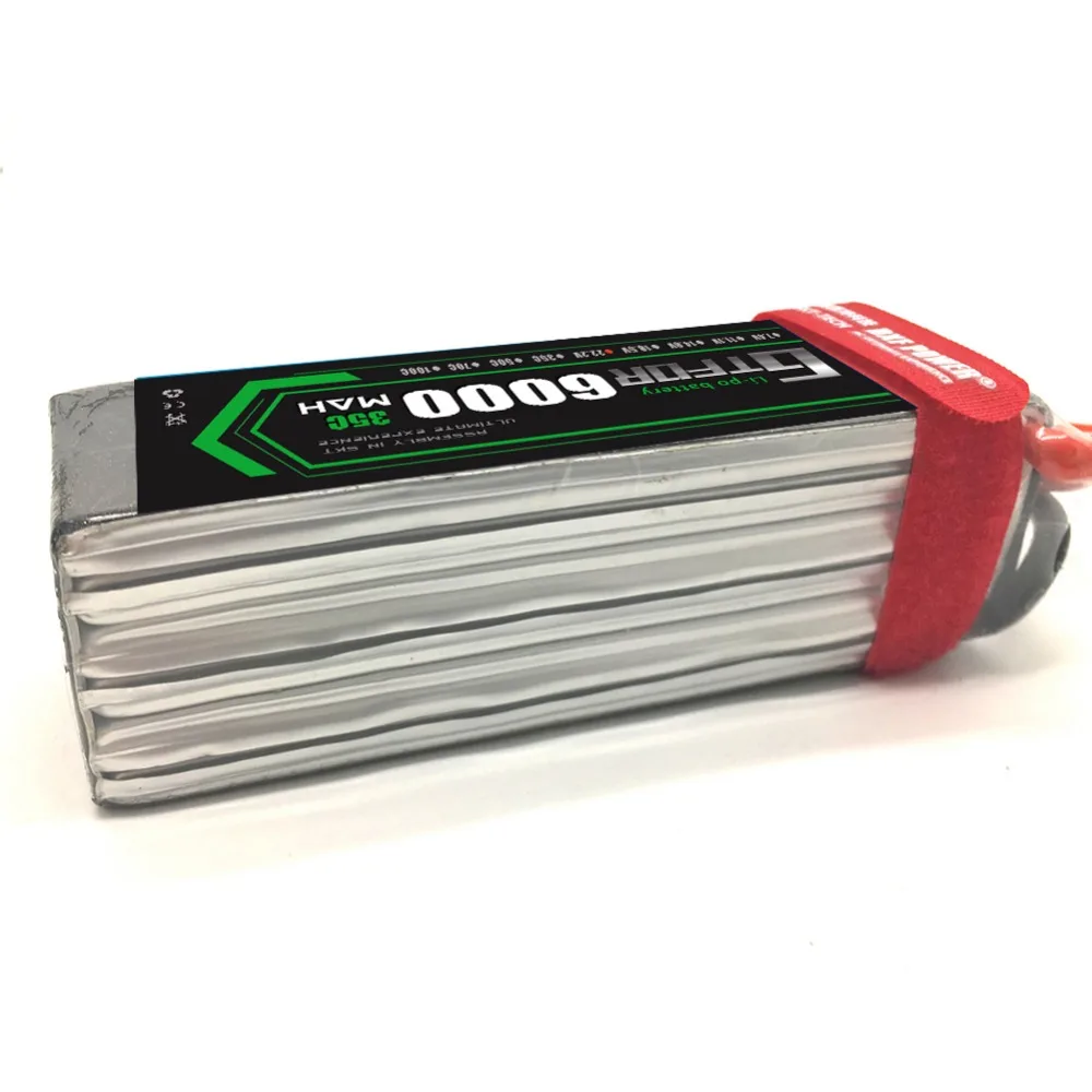 GTFDR 6S RC Дрон LiPo батарея 22 2 в 6000 мАч 35C для радиоуправляемого дрона самолета