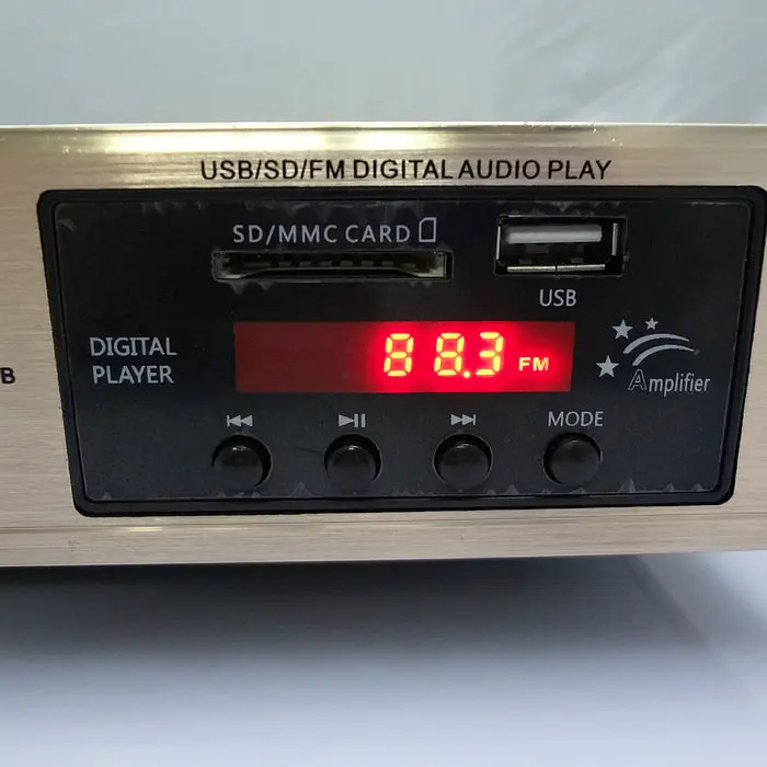 AV-298BT 5198 трубка профессиональное Домашнее аудио Cara OK цифровой усилитель высокой мощности с usb-картой со встроенным Bluetooth усилителем