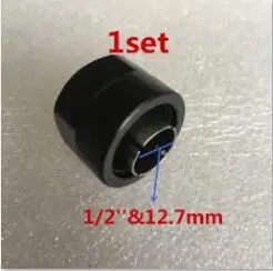 1set nut cone 1/2 ''12,7 мм 3/8'' маршрутизатор Втулка Конусная Зажимная гайка адаптер хвостовик ЧПУ аксессуары Замена для Makita 3612 763629-0 763622-4 763628-2 - Цвет: 1set nut cone