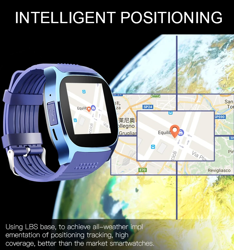 T8 smart watch 1 54 &quotips HD экран sim-карты Камера Bluetooth Подключение синхронизации TF mic 2018 г