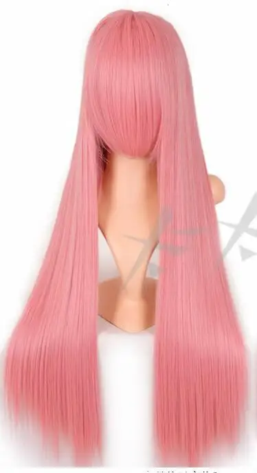 wig Amine Hatsune Miku косплей Vocaloid Мегурине лука маскарадная форма для Хэллоуин женский костюм для косплея - Цвет: wig
