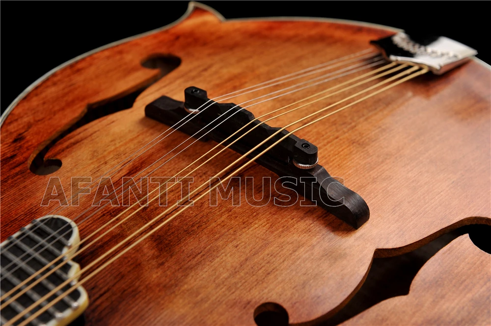 Afanti Solid Spruce top / Flamed Maple Back &amp Sides Mandolin (AMB-209) | Спорт и развлечения