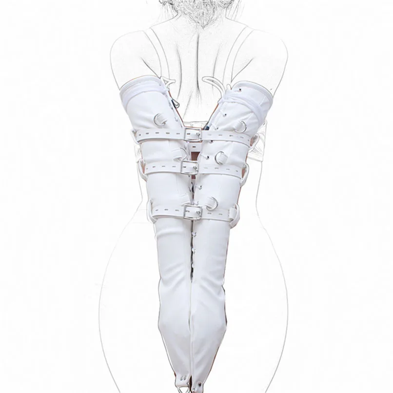 Из искусственной кожи бондаж для руки втулка взрослые игры секс-рабство Фетиш