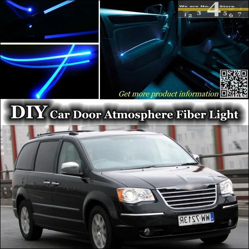 Для Chrysler Voyager для Lancia комнатный светильник тюнинг атмосферы волоконно оптический