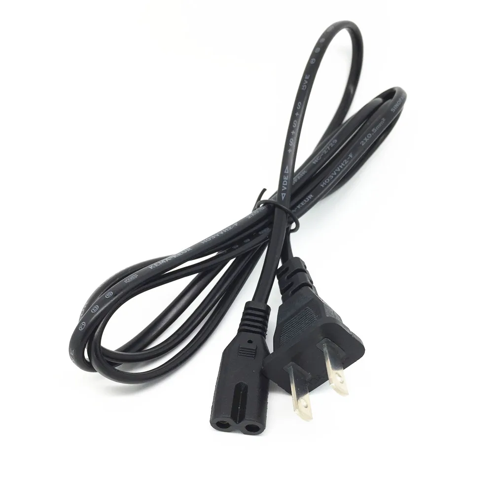 US /EU Plug 2-зубец Мощность шнур питания кабель для Sony Цифровой Камера Батарея