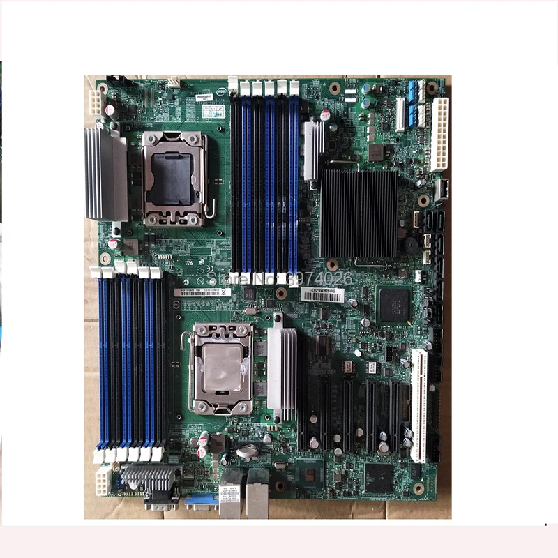 S5520HC игровая открытая виртуальная машина dual X58 двойная сетевая карта LGA 1366 pin