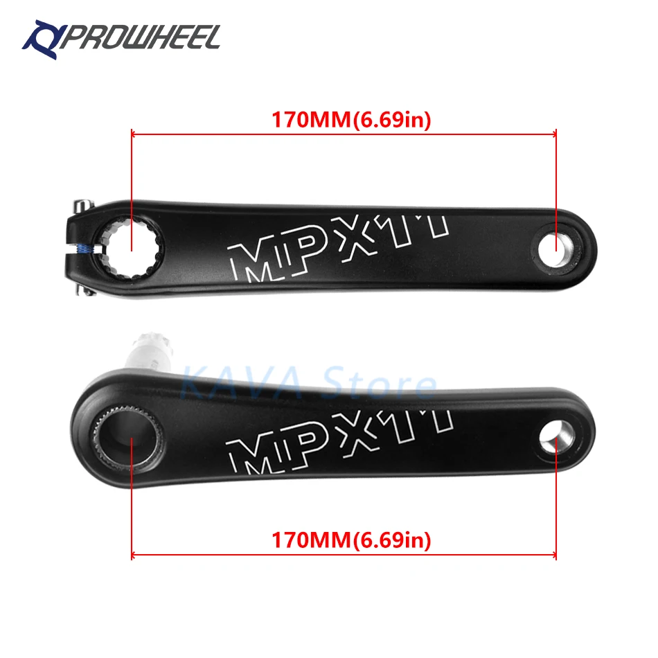 Комплект коленей PROWHEEL для горного велосипеда GXP 8/9/10/11/12 скоростей 170/175 мм нижний