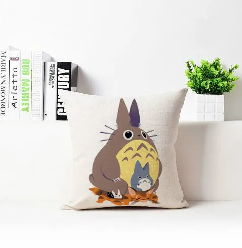 Бесплатная доставка/мультяшная анимация hayao miyazaki totoro фиксирующая Подушка для