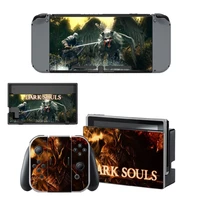nintend switch vinyl skins sticker for nintendo switch console and controller skin set for dark souls
