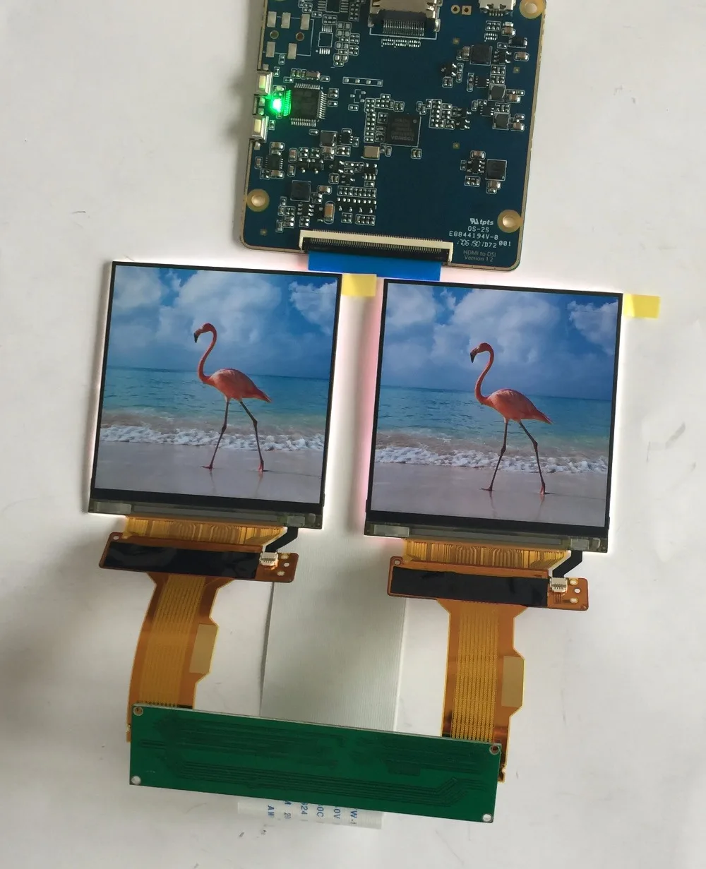 2,9 дюймов 1440x1440 двойной экран ЖК-дисплей Панель MIPI к HDMI плата контроллера LS029B3SX02 для 3D VR очки гарнитура