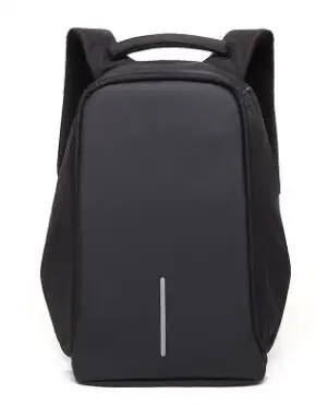 Мужской рюкзак с защитой от кражи для путешествий USB зарядкой мужской ноутбука