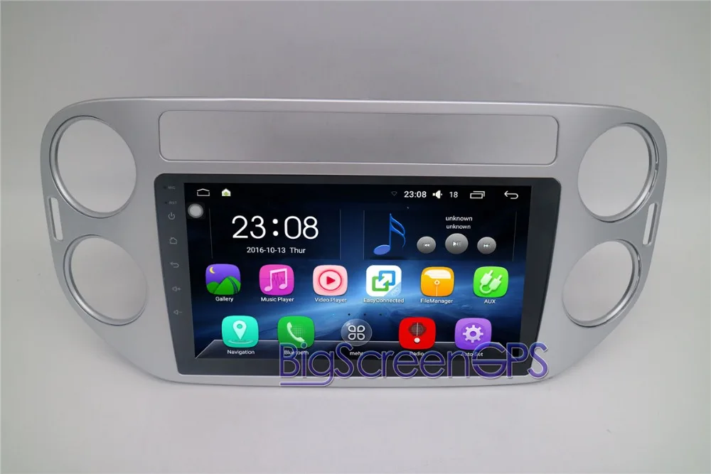 10 2 дюймовый Android четырехъядерный GPS-навигатор для Volkswagen VW Tiguan 2010 2011-2016 стерео