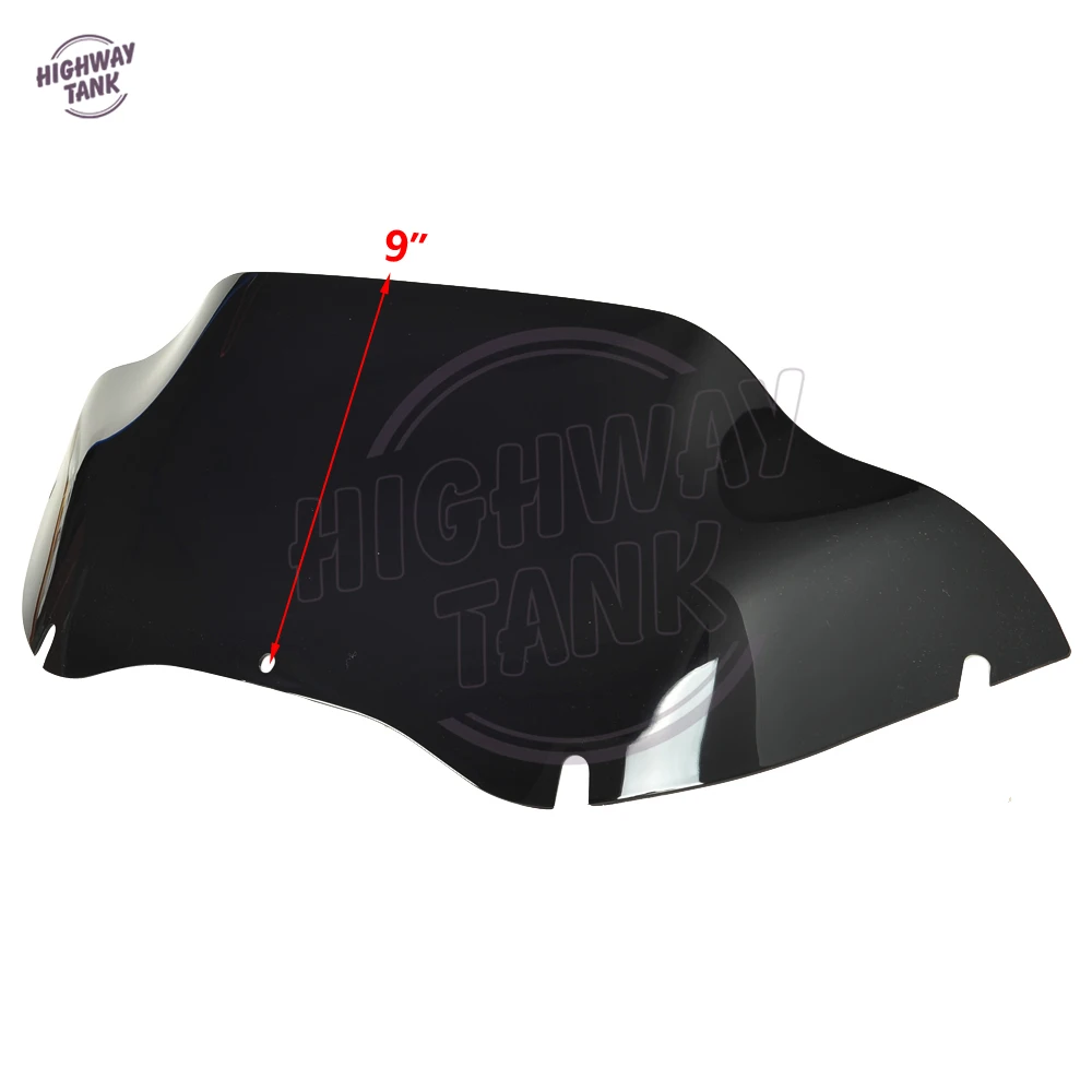 S " мотоцикл оттенок ветрового стекла чехол для Harley Touring дорожное скольжение FLTR 1998-2013