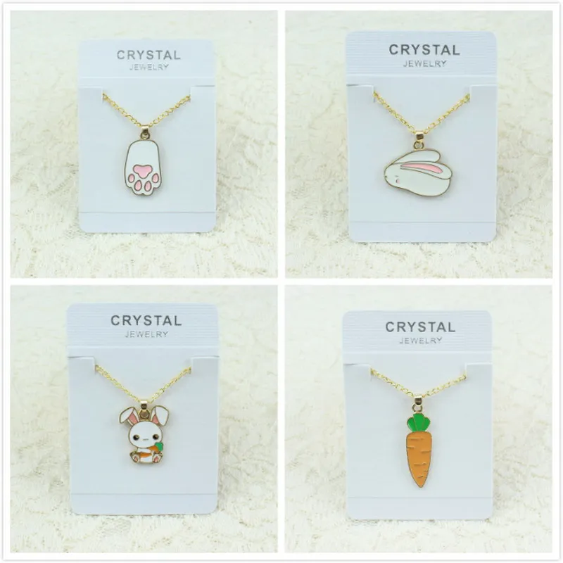 Модные ювелирные изделия для женщин и мужчин Золотая цепочка шарм эмаль животное