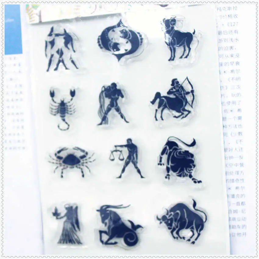 As picture PANFELOU 11,3*15,56 СМ серия музыкальных нот прозрачный силиконовый прорезиненный прозрачный штамп мультфильм для скрапбукинга/DIY свадебный альбом - Цвет: As picture