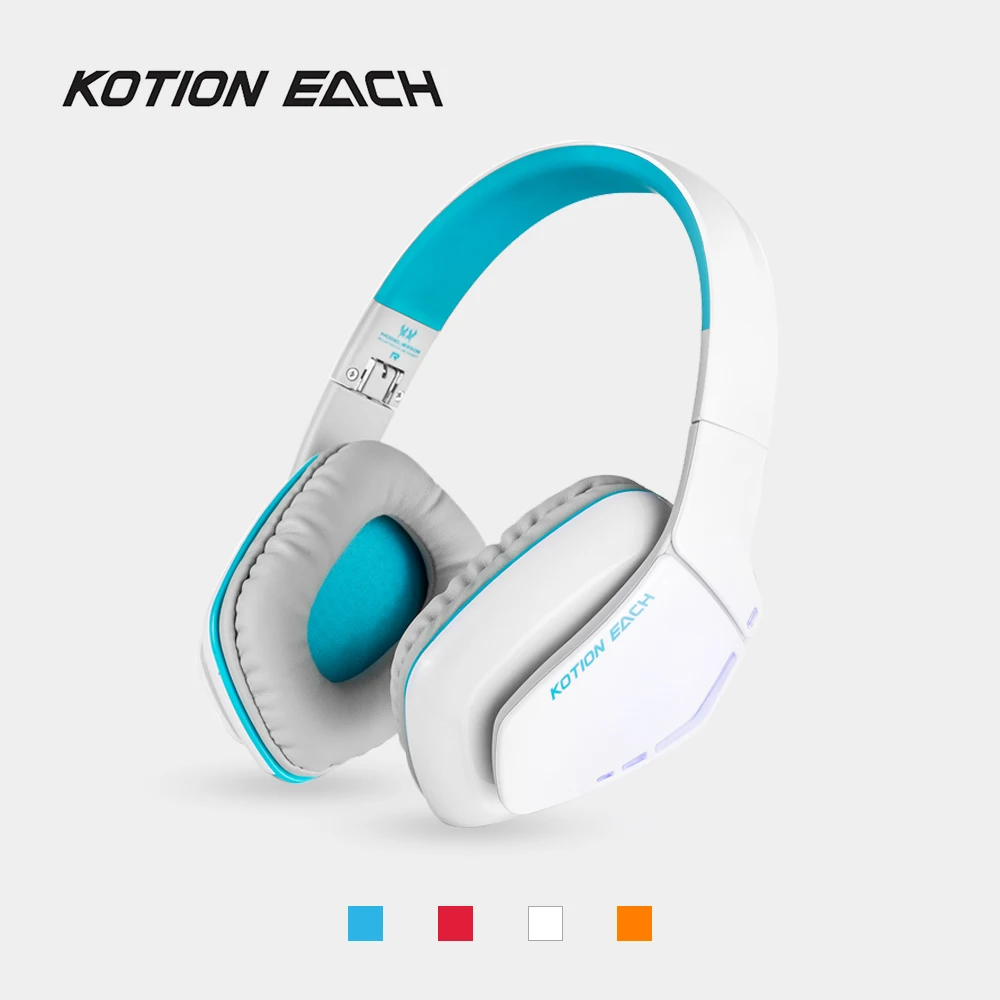 Наушники KOTION EACH B3506 Bluetooth 4 1 Беспроводная складная игровая гарнитура с микрофоном