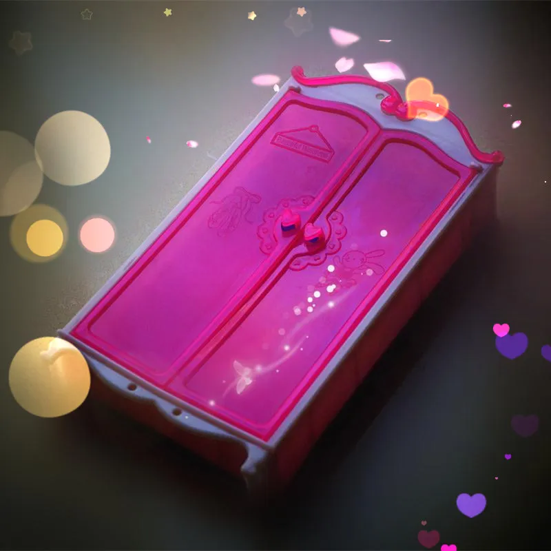 Кукла Мебельная фурнитура для Барби/Monster High домик украшения chifforobe комплект
