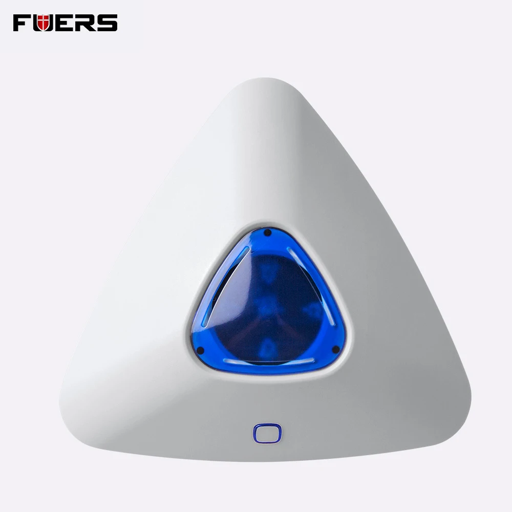 Беспроводная сигнализация FUERS 433 МГц со вспышкой звукосветильник сирена датчик
