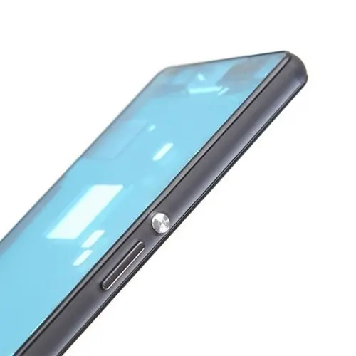 Для sony Xperia Z3 D6603 D6653 Передняя средняя рамка пластина корпус с боковым ключом Запасная часть