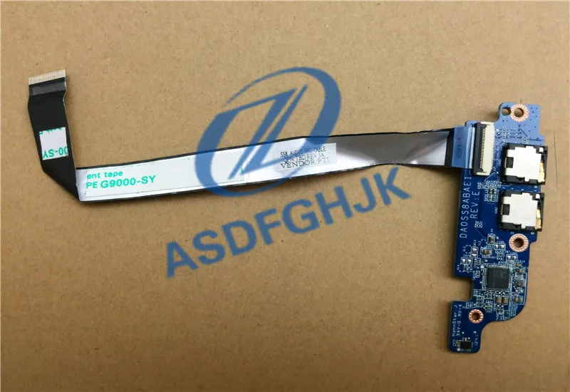 Оригинальная звуковая плата DA0SS8ABAE1 для DELL XPS 15Z FWN5J CN 0FWN5J 100% тест ОК|board|board boardboard test |